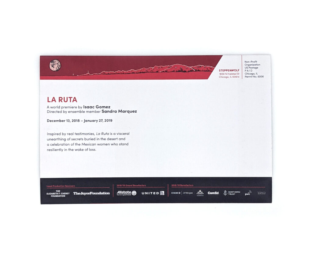 La Ruta Direct Mailer (Mailing Panel)